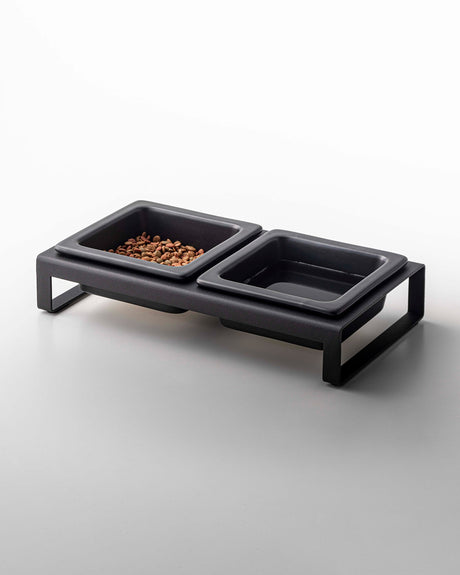 Pet Food Bowl - Steel + Ceramic-Pets-Parc Decor