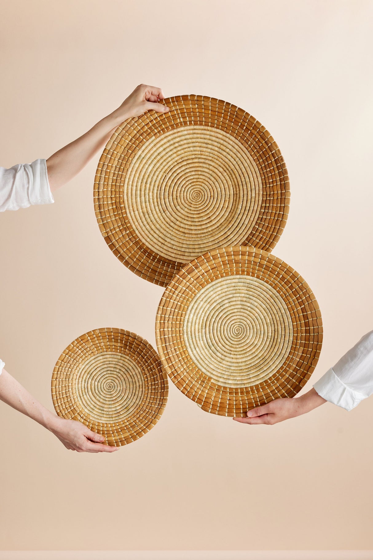 Pete Banana Bark Basket-Wall Basket-Parc Decor