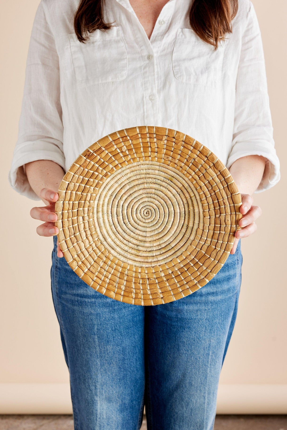 Pete Banana Bark Basket-Wall Basket-Parc Decor