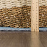 Petey Blue Animal Print Washable Kids Rug - Clearance-Rugs-Parc Decor