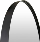 Pettendorf Black Accent Mirror-Mirrors-Parc Decor
