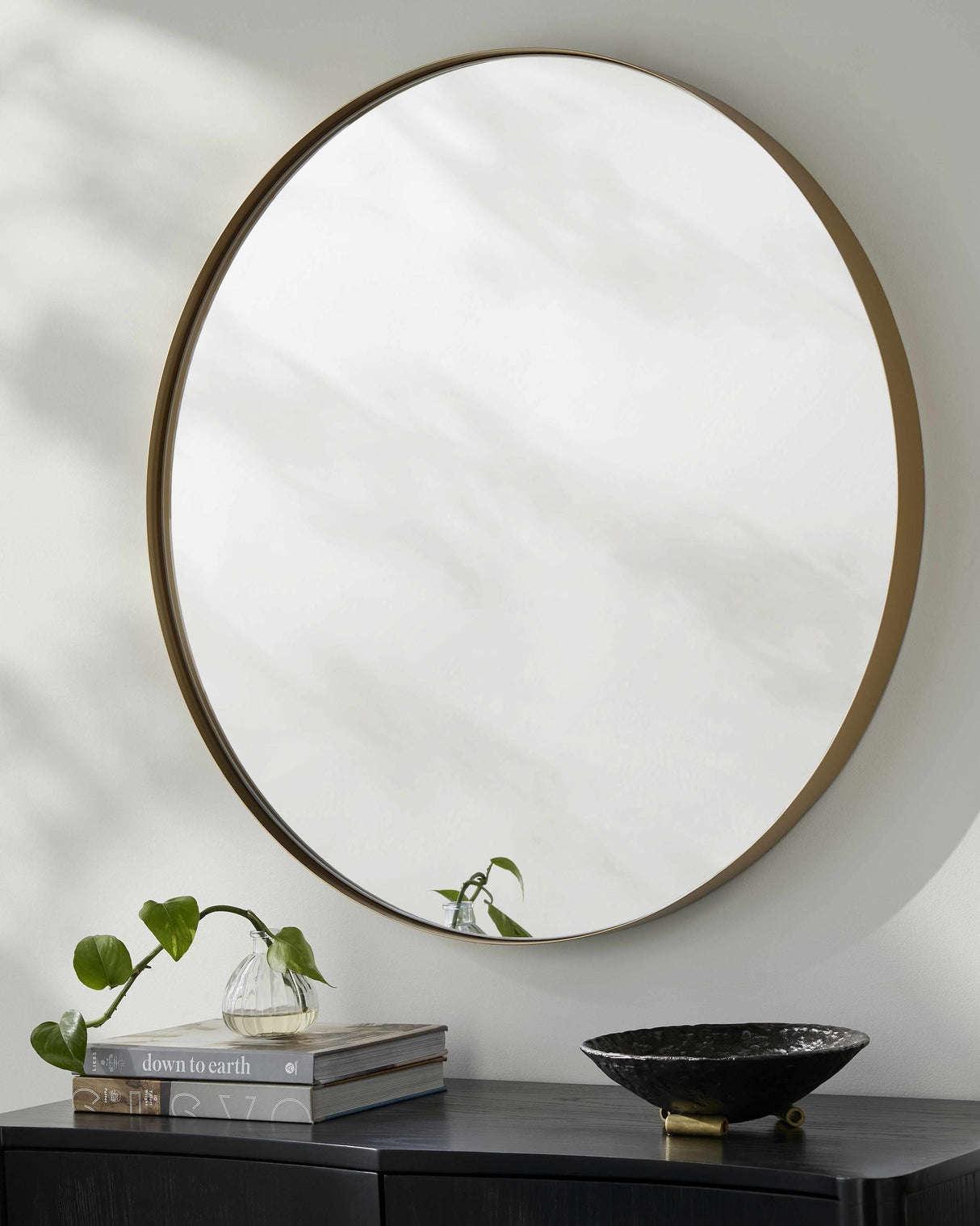 Pettendorf Gold Accent Mirror-Mirrors-Parc Decor