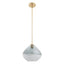 Pheobe 1-light Modern Handblown Glass Island Pendant Light