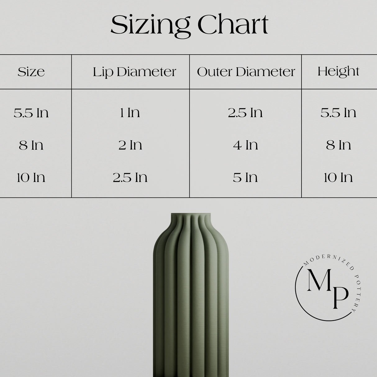 PILLAR Vase-Vase-Parc Decor