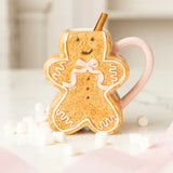Pink Gingerbread Coffee Mug-Christmas Decoration-Parc Decor