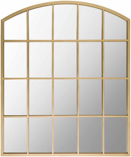 Pisignano Gold Caged Mirror-Mirrors-Parc Decor