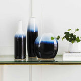 Pitfour Blue White Ceramic Vase Set-Decor-Parc Decor