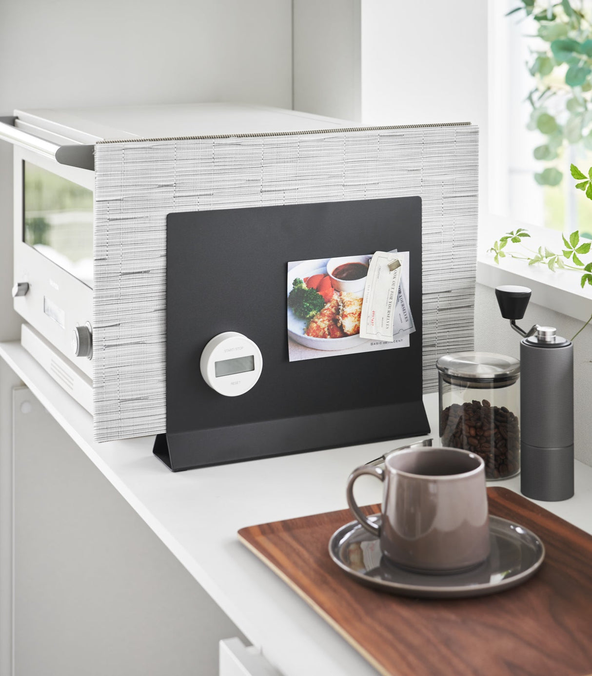 Placemat Stand - Steel-Kitchen Organizer-Parc Decor