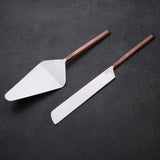 PLATEAU CAKE SERVER 2 PC. SET-CAKE SERVER-Parc Decor