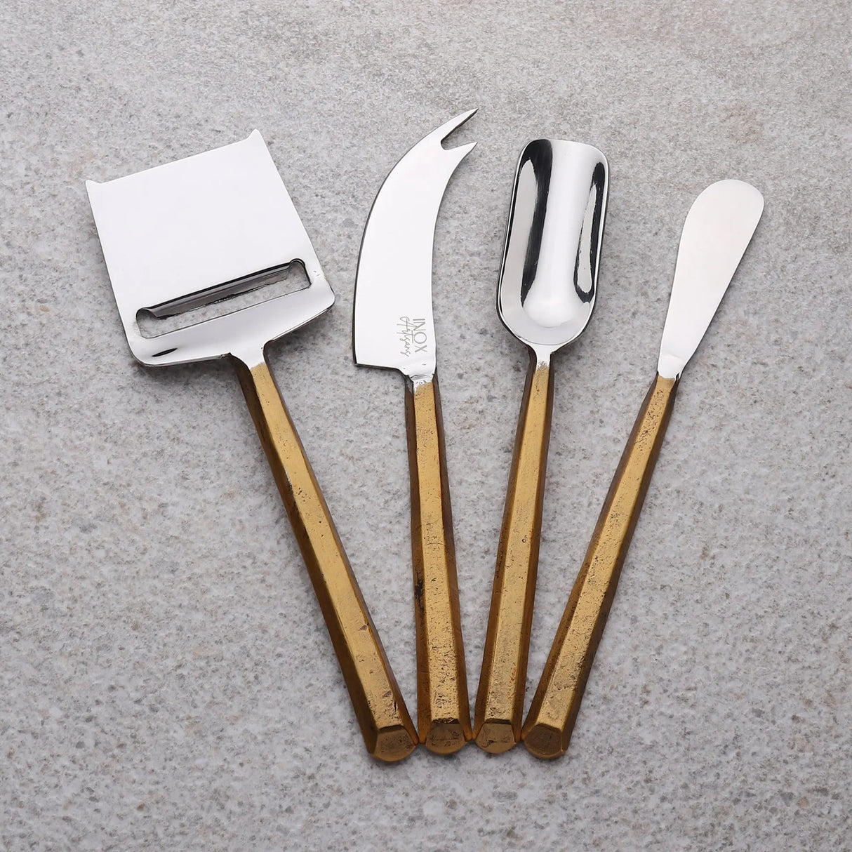 PLATEAU CHEESE TOOLS 4 PC. SET-CHEESE ACCESSORIES-Parc Decor