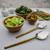 PLATEAU SALAD SERVING 2 PC. SET-serveware-Parc Decor