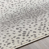 Pointblank Gray Antelope Print Rug-Rugs-Parc Decor