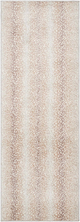 Pointblank Tan Leopard Print Rug-Rugs-Parc Decor