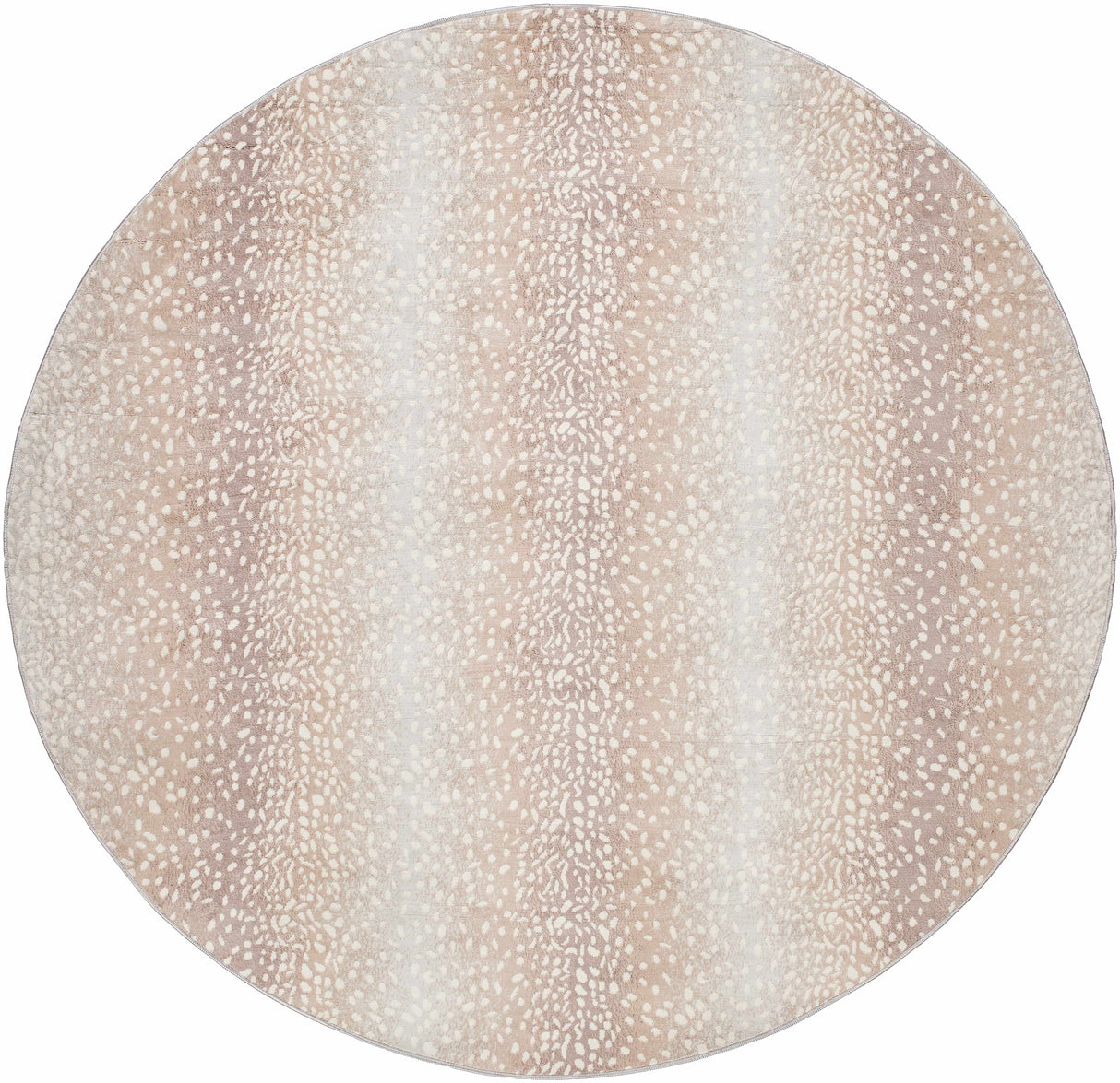 Pointblank Tan Leopard Print Rug-Rugs-Parc Decor