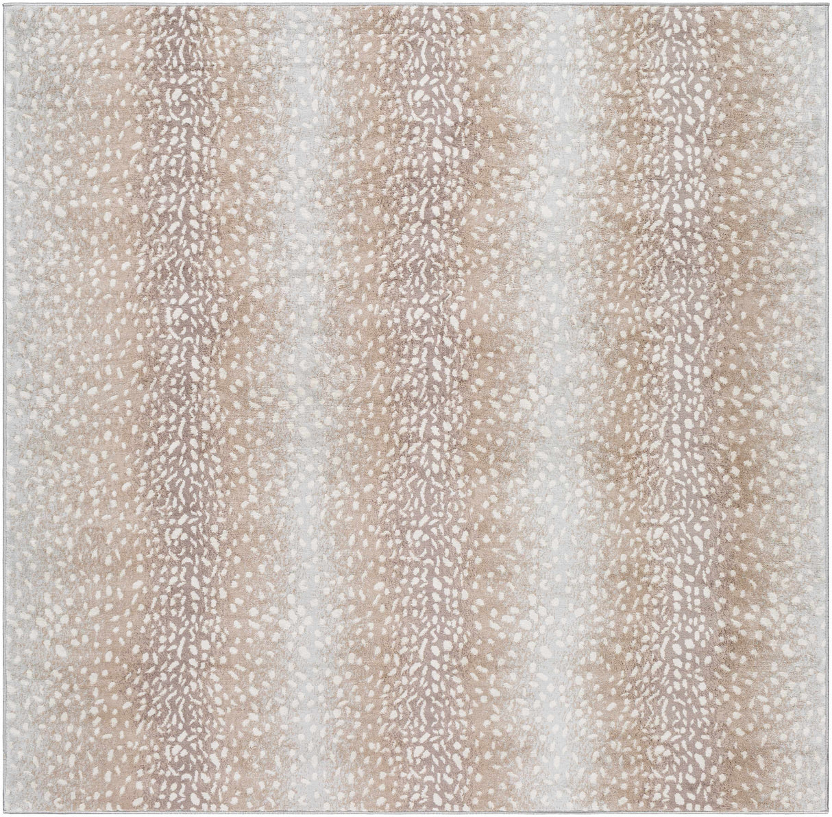 Pointblank Tan Leopard Print Rug-Rugs-Parc Decor