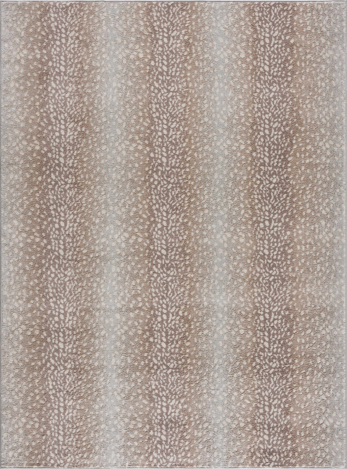 Pointblank Tan Leopard Print Rug-Rugs-Parc Decor