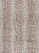 Pointblank Tan Leopard Print Rug-Rugs-Parc Decor