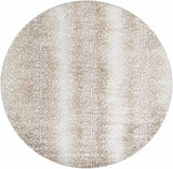 Pointblank Tan Leopard Print Rug-Rugs-Parc Decor