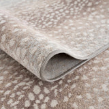 Pointblank Tan Leopard Print Rug-Rugs-Parc Decor