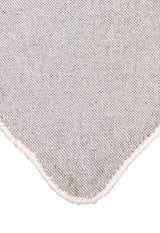 Polar Bear Pattern Ivory And Black Hand Tufted 1x1 Wool Area Rug