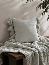 Pom Pom Throw Pillow-Pillows-Parc Decor