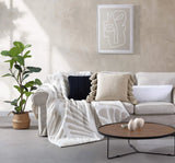 Pom Pom Throw Pillow-Pillows-Parc Decor