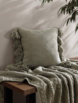 Pom Pom Throw Pillow-Pillows-Parc Decor