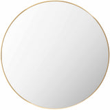 Pontalina Round Gold Mirror-Mirrors-Parc Decor