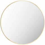 Pontalina Round Gold Mirror-Mirrors-Parc Decor