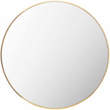 Pontalina Round Gold Mirror-Mirrors-Parc Decor