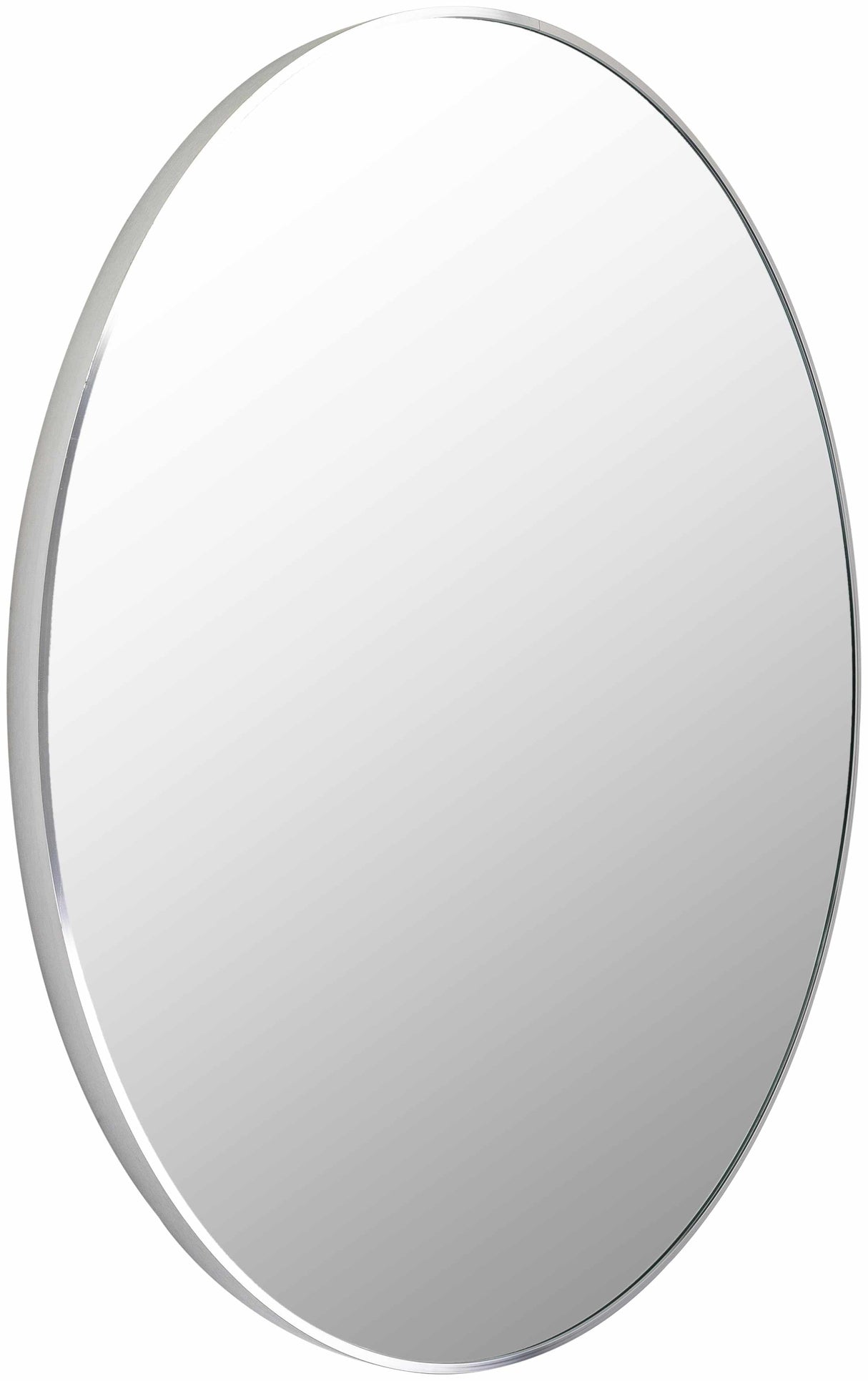 Pontalina Round Silver Gray Mirror-Mirrors-Parc Decor