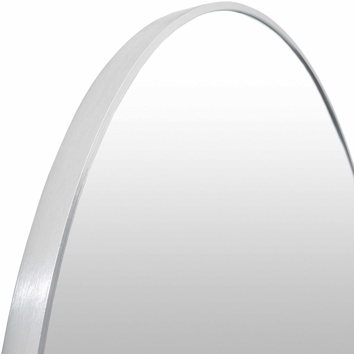 Pontalina Round Silver Gray Mirror-Mirrors-Parc Decor