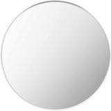 Pontalina Round White Mirror-Mirrors-Parc Decor