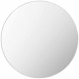 Pontalina Round White Mirror-Mirrors-Parc Decor