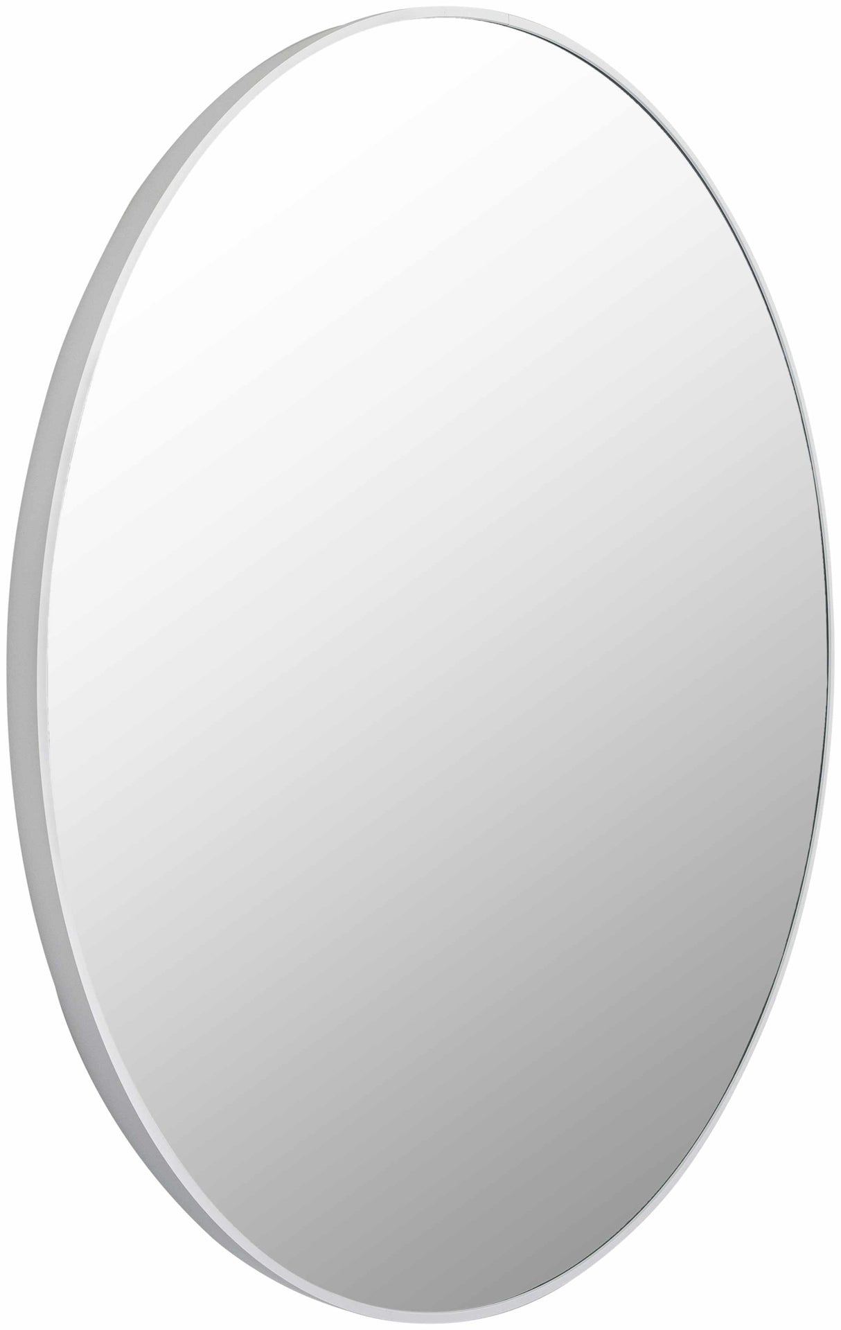 Pontalina Round White Mirror-Mirrors-Parc Decor