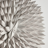 Porcupine African Textured Woven Wall Art in Black, White or Natural-Wall Décor-Parc Decor