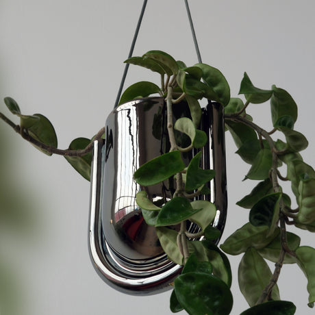 Portico Planter - Chrome-Pots & Planters-Parc Decor