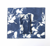 Porto Print in Indigo Placemat-Placemats-Parc Decor