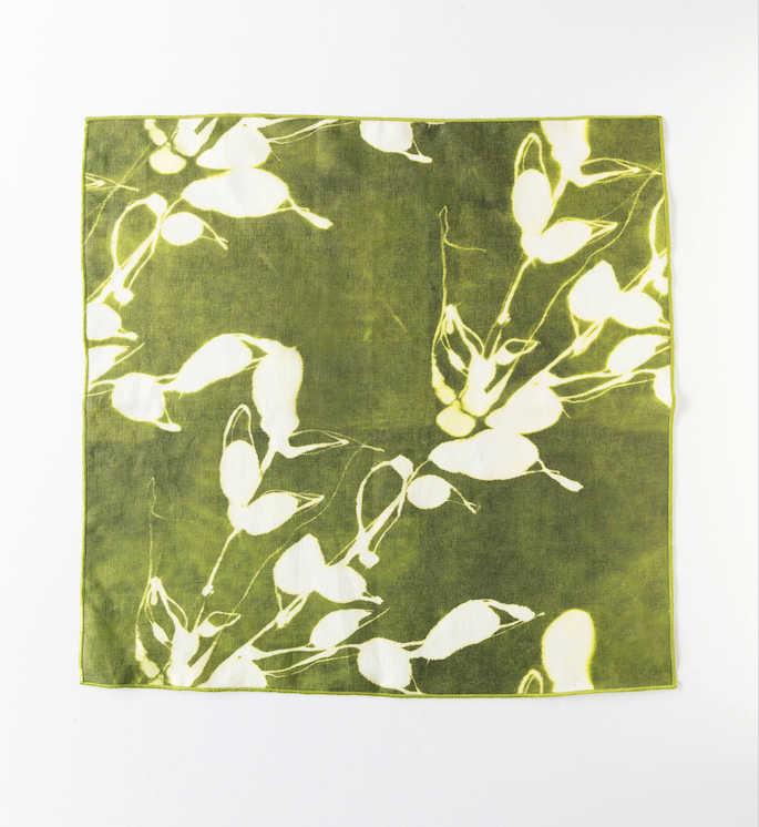 Porto Print in Olive Napkin-Napkins-Parc Decor