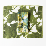 Porto Print in Olive Placemat-Placemats-Parc Decor