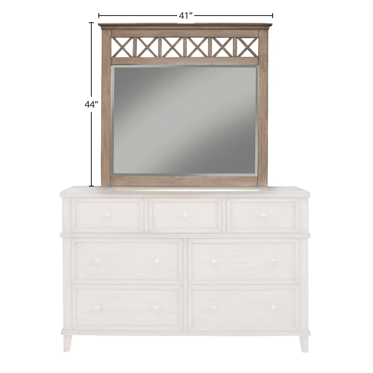 Potter Mirror, French Truffle-Dresser & Mirror-Parc Decor