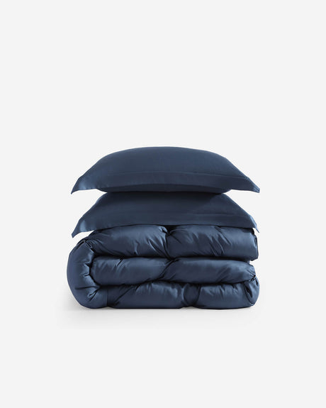 Premium Bamboo Viscose Bubble Comforter Bundle
