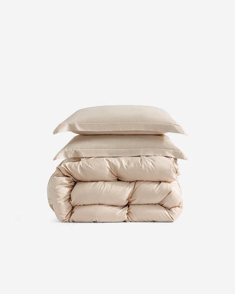 Premium Bamboo Viscose Bubble Comforter Bundle