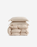Premium Bamboo Viscose Bubble Comforter Bundle