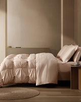 Premium Bamboo Viscose Bubble Comforter Bundle