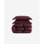 Premium Bamboo Viscose Bubble Comforter Bundle
