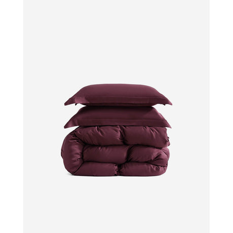 Premium Bamboo Viscose Bubble Comforter Bundle