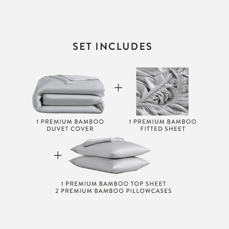 Premium Bamboo Viscose Duvet Move In Bundle