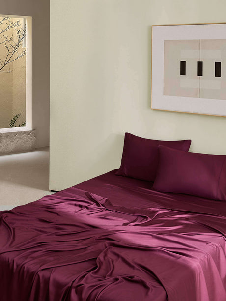 Premium Bamboo Viscose Pillowcase Set