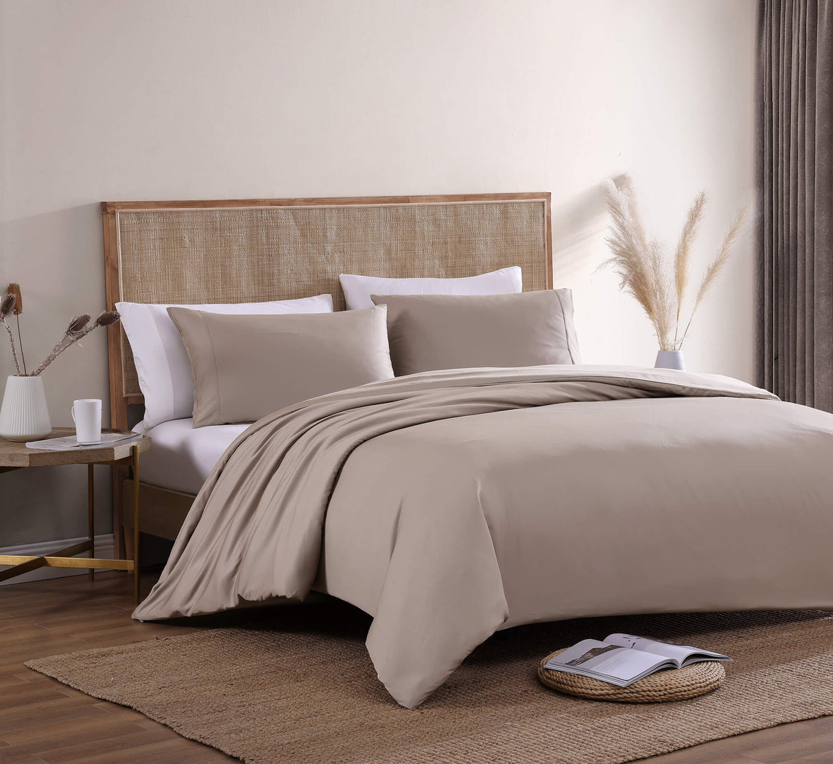 Premium Bamboo Viscose Pillowcase Set